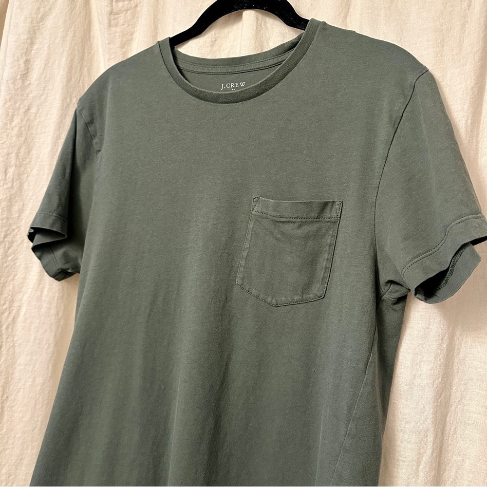 J. Crew Slim Green Tee